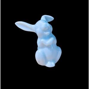 Miniature Figurine Vtg Rabbit Rosenthal Laughing Max Fritz Porcelain Bunny Hare